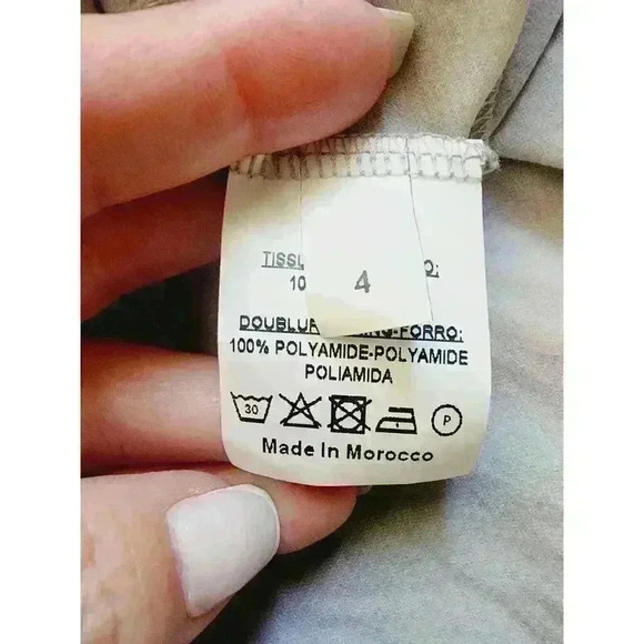 New Garella Elisa Floral Silk Dress Cochella Whimsy Fairy Woman's Size 4 - Picture 10 of 14